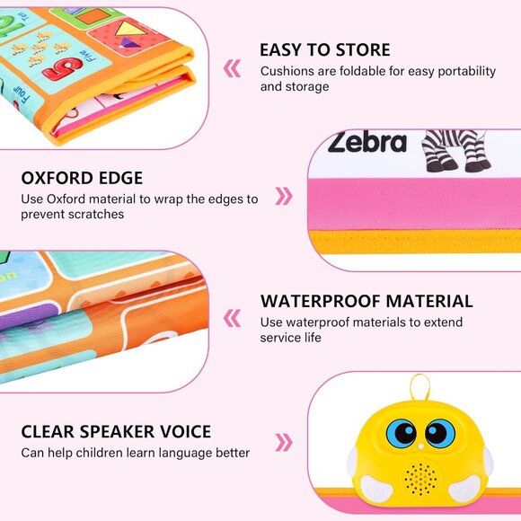 Interactive Alphabet Wall Chart, Talking ABC, 123s, Music Poster - Picture 7 of 14